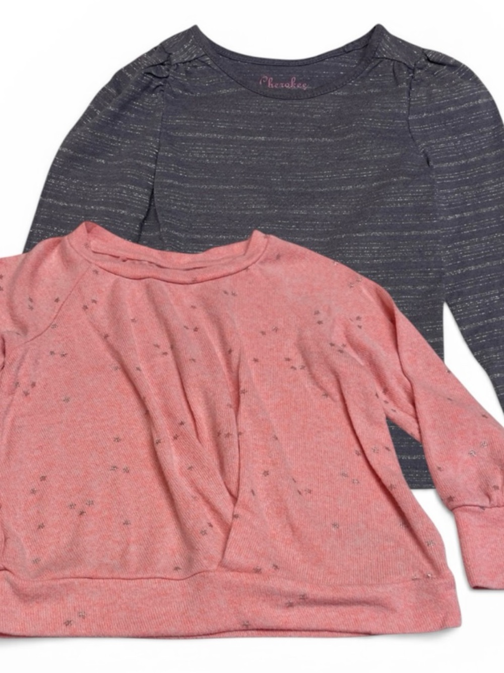 Gap Cherokee Girls 2T Tops Bundle Pink Sweatshirt Long Sleeve 2 Piece